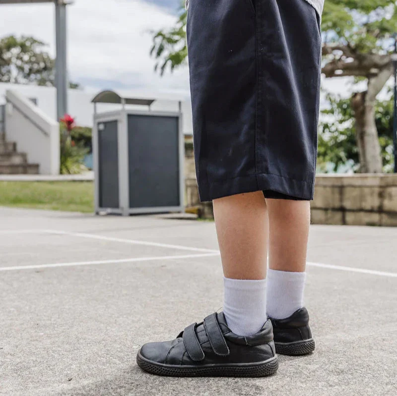 Bprimal Kids - Classic - Blackout (Leather) School Shoes - Image 16