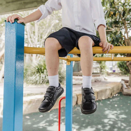 Bprimal Kids - Classic - Blackout (Leather) School Shoes - Image 18