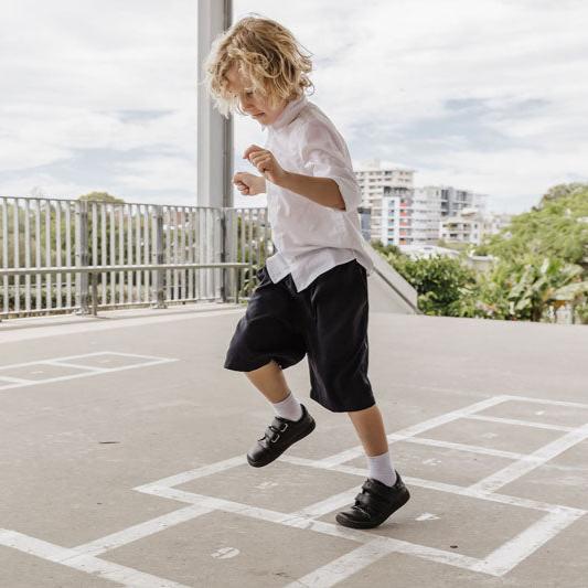 Bprimal Kids - Classic - Blackout (Vegan) School Shoes - Image 19