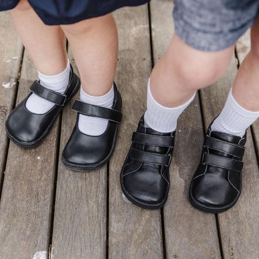 Bprimal Kids - MJ - (Leather) School Shoes - Image 3