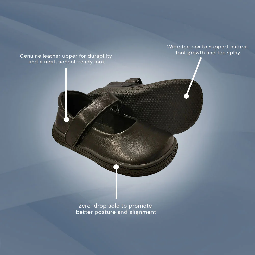 Bprimal Kids - MJ - (Leather) School Shoes - Image 6