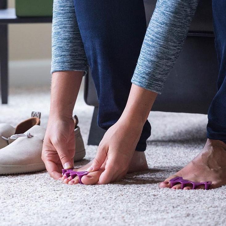 Correct Toes® - Toe Spacers - Plum - Image 8