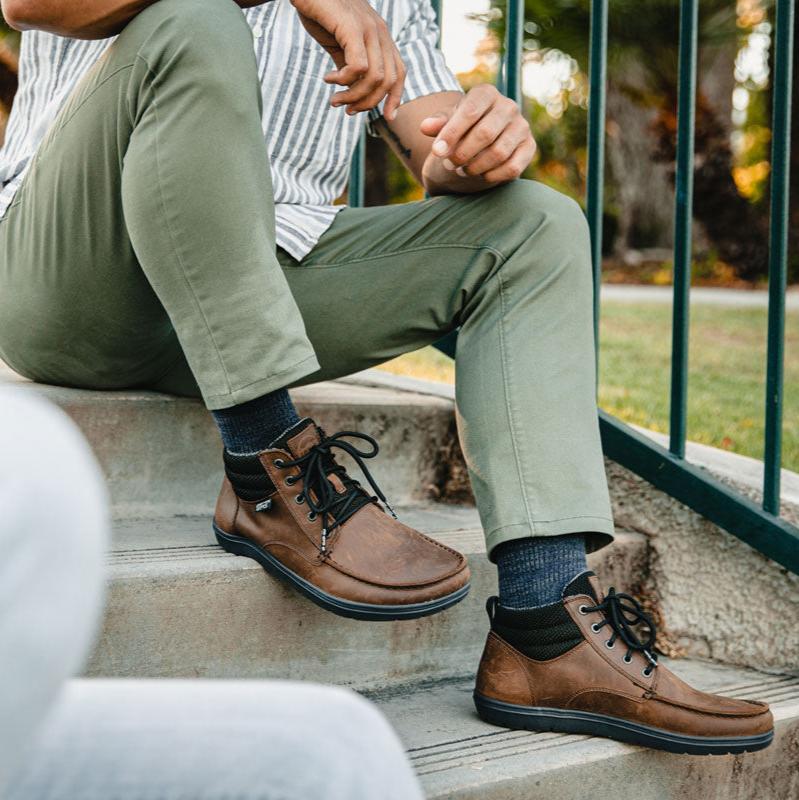 Lems - Boulder Boot Mid Leather - Umber (Unisex) - Image 20