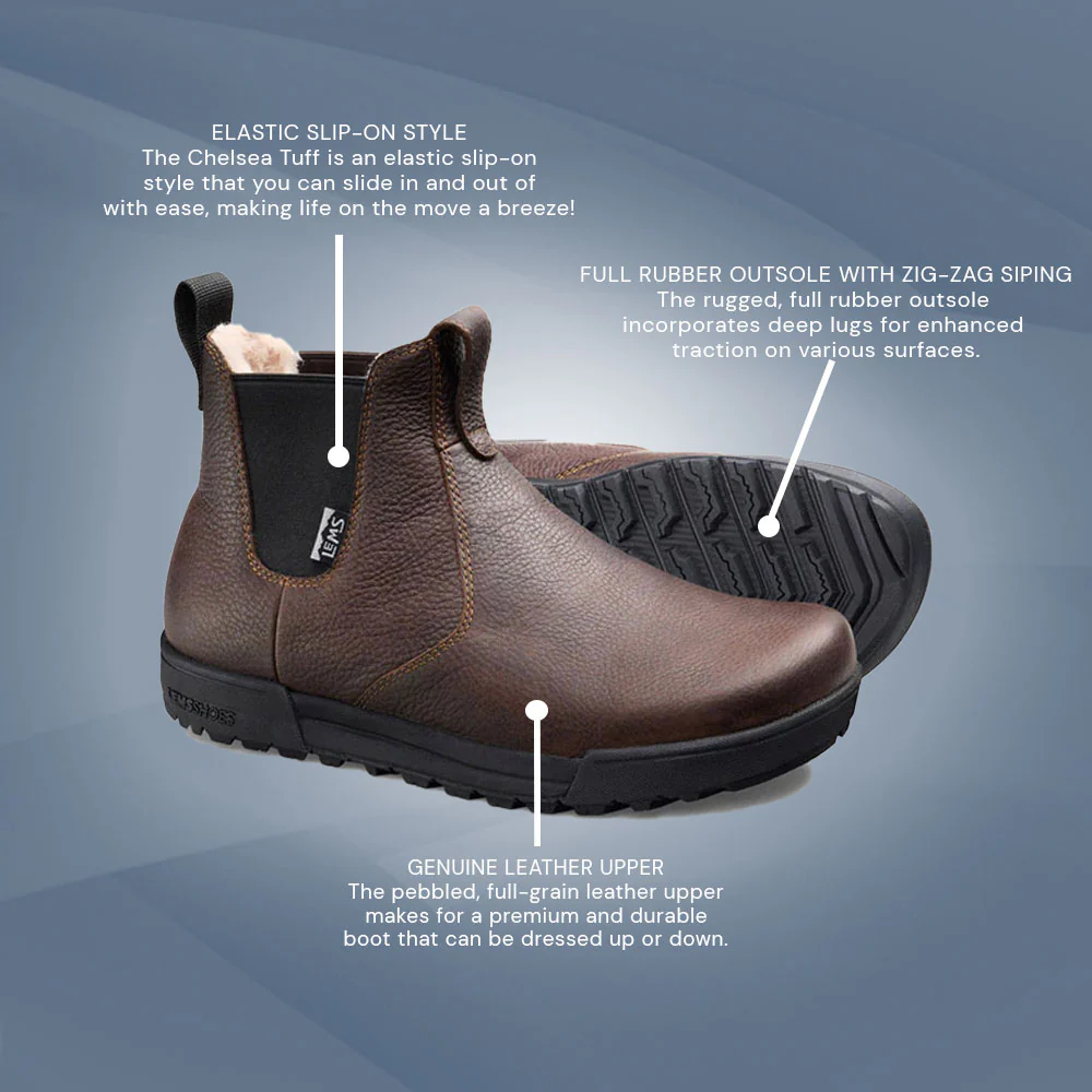 Lems - Chelsea Boot Tuff Waterproof - Dark Roast (Unisex) - Image 6