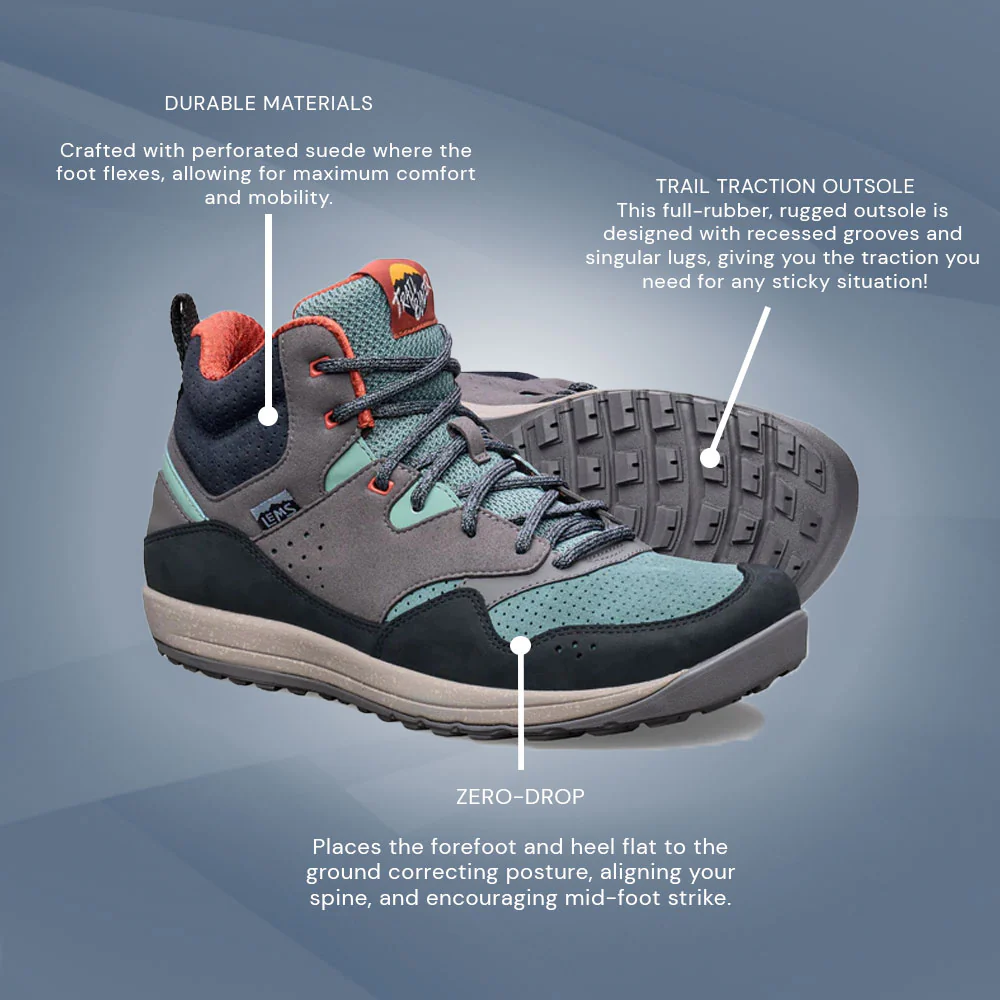 Lems - Trail Blazer Mid - Fog (Unisex) - Image 6