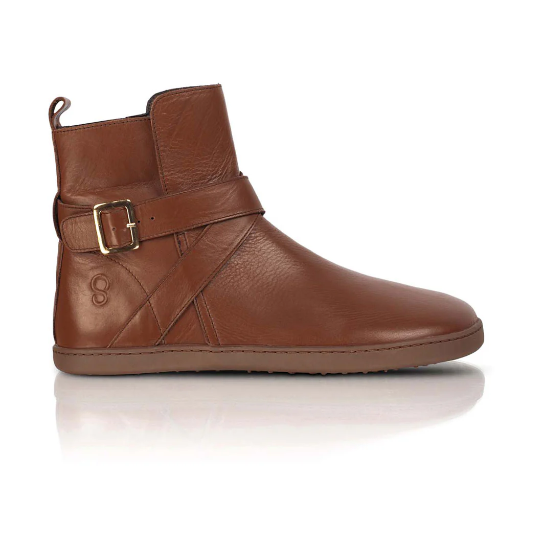 Shapen - DIVINE Barefoot Ankle Boots - Brown (Womens) - Image 9